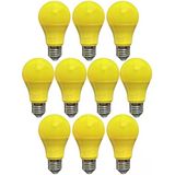 (10 Adet) Osaka 10W Sarı Işık E27 Duylu (Kalın Duy) Led Ampul