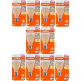 (10 Adet) Osram 6,5W (60W) 2700K (Sarı Işık) Dim Edilebilir E27 Duylu (Kalın Duy) Led Şeffaf Ampul