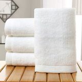 10 Adet Otel Havlusu Pamuklu 50X90cm Beyaz El Havlusu Saç Havlusu 210Gr Havlu