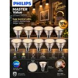 (10 Adet) Philips 9.5W 3000K Sarı Işık E27 Duylu 760 Lümen Dim Edilebilir Par30 Ampul