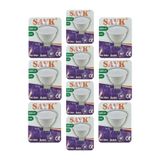 (10 Adet) Şavk 12Volt Ac/Dc 4,5W (22W) Beyaz Işık (6500K) Gu5.3 Duylu (İğne Bacak) Led Çanak Ampul