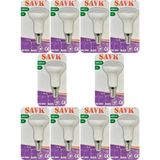 (10 Adet) Şavk 6W (37W) Beyaz Işık (6500K) E14 Duylu (İnce Duy) Led R50 Ampul
