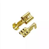 10 Adet SF1D İzolesiz Dişi Fiş Terminal Soket Kablo Ucu Metali 4.8mm Klemens