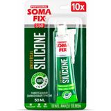 10 Adet Somafix 50 ml Şeffaf Tüp Silikon