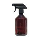 10 Adet Spreyli Amber Renk Boş Pet Şişe 500 Ml