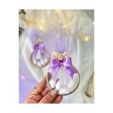 10 Adet Süslemeli Halka Şekerleme, Nikah Şekeri, Doğum, Sünnet, Düğün Nişan Söz, Kına, Hediyelik haz88