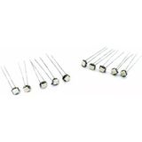 10 Adet T3-T4-T5 Duy Uyumlu Mini Led Ampul Kilometre Gösterge Ambians Aydınlatma Buz Mavisi