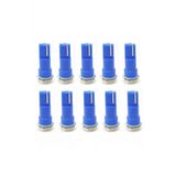 10 Adet T5 Led Ampul Gosterge Lambasi Mini Dipsiz Mavi Renk 12V