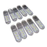 10 Adet Taşınabilir Mini Usb Led Lamba Işık Gece Okuma Lambası Kamp Stick Led