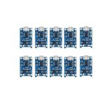10 ADET TP4056 18650 Micro USB Korumalı Lityum Pil Şarj Devresi