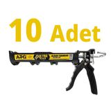 10 Adet - Ultra Black Silikon Tabancası Atg