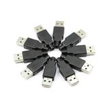 10 Adet Usb 2.0 Male 4 Pin Usb Erkek Soket Plastik Kapaklı Usb Fiş Konektör Dıy