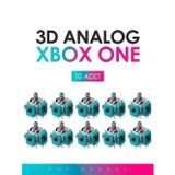 10 Adet Xbox Series S X One 3D Analog Joystick Motor Kol Tamir Yedek Parça