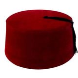 10 Adet Yetişkin Osmanlı Fesi Bordo