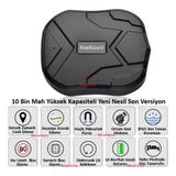 10 Bin Mah Kapasiteli Roadguard Gps Araç Takip Cihazı Canlı İzleme Özellikli Siyah - 10,5