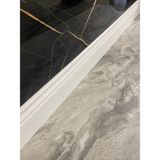10 Cm Cenova Lake Beyaz Pvc Kaplama Parke Süpürgelik