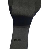 10 cm Don Paça Bel Lastiği Yassı Geniş Lastik 3 Metre (Siyah) - 2015