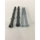 10 CM Dübel 10 CM Vida 5'Li Set