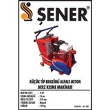 10 CM. HONDA MOT. BENZİNLİ ASFALT BETON KESME MAKİNASI