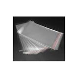 10 Cm X 25 Cm Şeffaf Bantlı Yapışkanlı Jelatin Poşet 50 Adet Opp