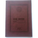 10 Derslik Termo Deri Ciltli 30036 Ders Defteri 4'lü Paket - Bordo