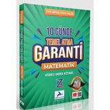 10 Günde Temel Atma Garanti Matematik Video Ders Kitabı