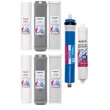 10 Inç Açık Kasa Su Arıtma Cihazı 1 Yıllık Tam Set Filtre Takımı (8 Filtre)