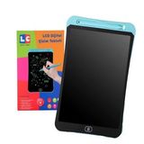 10 inç Kalemli LCD Yazı Tableti Çocuklar İçin Dijital Çizim ve Eğitici Oyuncak Çocuğa Hediye (Mavi)