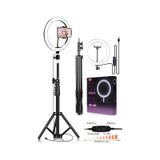 10 İnch Ring Light 5500k Youtuber Led Işıklı 2.1 Metre Tripod Sel