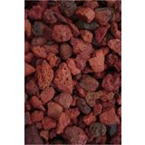 10 Kg Kırmızı Pomza Taşı 1-2 cm Volkanik Tüf Cüruf Mangal Taşı Lav Taş
