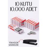 10 KUTU 10.000 Adet Küçük Zımba Teli 718593