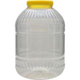 10 Litre Yuvarlak Saklama Kabı, Turuncu, Çok Amaçlı, Dayıklı, Pratik, Şık Tasarım - Altın - Seçenek 1