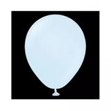10 Lu Bebe Mavi Makaron ( Baby Blue) Balon