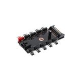 10 Lu Fan Çoğaltıcı Fan Çoklayıcı 10 Port Fan Çoğaltıcı 3 Pin 4 Pin Kasa Içi Fan Çoğaltıcı