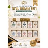 10 lu İhram Seti – Hac ve Umre Bakım Seti Parfümsüz İhram Bakım Ürünleri