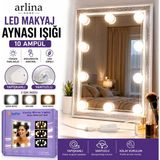 10 Lu LED Makyaj Aynası Işığı - 1 - 10 W - Beyaz