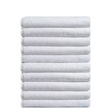 10 Lu Otel Banyo Havlusu %100 Pamuklu 70X150 Cm Beyaz 20/2 Ring 500 Gr