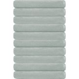 10 Lu Otel Banyo Havlusu Pamuklu 90X150 cm Renkli 16/1 Avs 580 gr - 90 x 150 cm - Gri