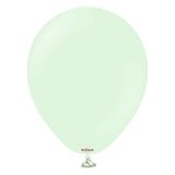 10 Lu Pale ( Açık)Yeşil Makaron Balon 12 İnç
