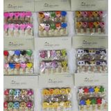 10 Lu Şekilli Ahşap Mandallar 3.5Cm (10 Lu Set-10 Paket)