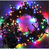 10 M 100 Led Boncuk Lamba Rgb Işık Siyah Kablo Mz-18-10