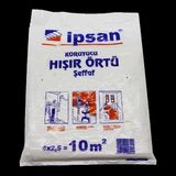 10-M2 Hışır Şeffaf Koruyucu Örtü (4887) - Renkli