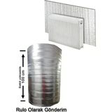 10 Metre 10 Mm Alüminyum Folyolu Kalorifer, Radyatör Petek Arkası Isı Yalıtımı İzolasyon Levhası