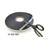 10 Metre 12mm Yapışkanlı Şerit Mıknatıs Magnet Kauçuk