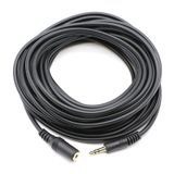 10 Metre 3.5 mm Kulaklık Ekleme Uzatma Kablosu Dişi Erkek Stereo