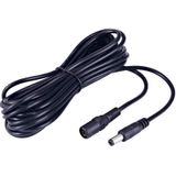 10 Metre DC Adaptör Uzatma Kablo 5.5 mm. x 2.1 mm. Dişi - Erkek