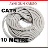 10 Metre Lan Internet Eternet Ethernet Cat5E Kablosu Hazir A1