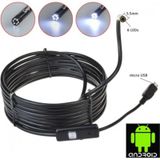 10 Metre Micro Usb ve Typec Uçlu Yılan Endoskop Kamera