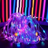 10 Metre RGB Şerit Led Işık - Kumandalı, USB Girişli, Karışık (MİX) Renkli Dekoratif Led Aydınlatma Seti