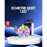 10 Metre Smart Şerit Led Bluetooth Telefon Kontrollü Usb Enerjili P199393s2465